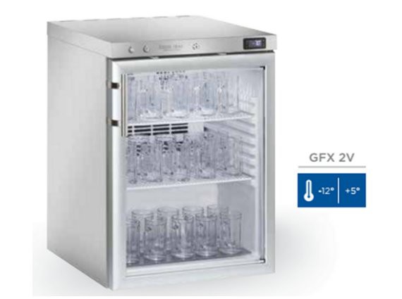 Frigorifero GFX 2V -12 / +5° Speciale per congelamento bicchieri